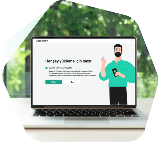 Kaspersky'nin kurulumu kolaydır